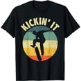 thumbnail image 1 of Vintage Skateboard Design For Boys Girls Kids Skateboarding T-Shirt, 1 of 5