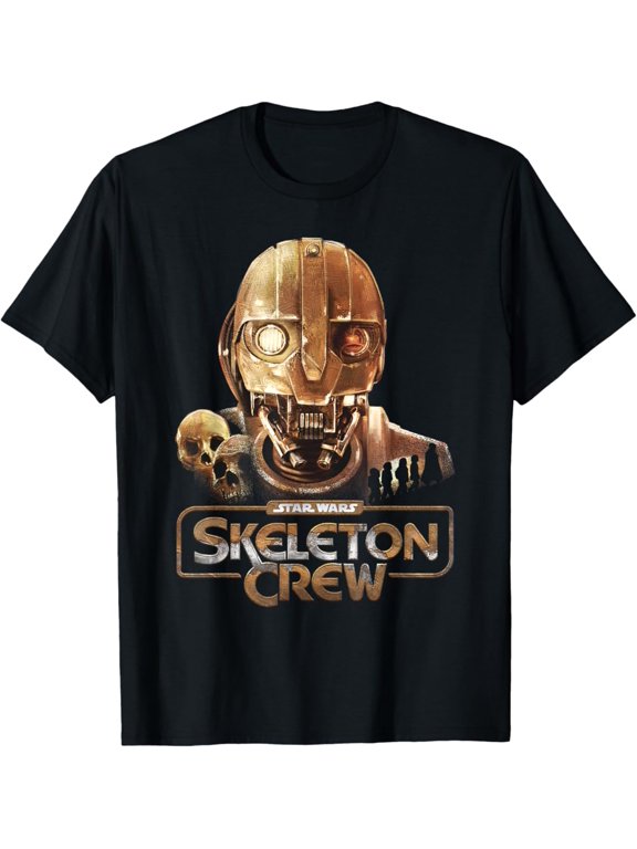 Vintage Skeleton Crew Sm 33 Droid Big Head Portrait Birrthday Gifts T-Shirt Unisex S-5XL Hot Trending Shirt, Vintage Birthday Gift