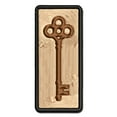 thumbnail image 1 of Vintage Skeleton Key Applique Multi-Color Embroidered Hook & Loop Patch - 3.5 Inch Large, 1 of 5