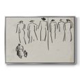 thumbnail image 1 of Vintage Sketch-XXIII By Wexford Home Framed in Silver Wood Gallery Wrapped Canvas 25 in. x 37 in., 1 of 6