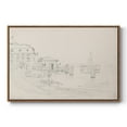 thumbnail image 1 of Vintage Sketch-XXXII By Wexford Home Framed in Walnut Wood Gallery Wrapped Canvas 27 in. x 41 in., 1 of 6