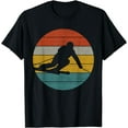thumbnail image 1 of Vintage Ski - Skiing Winter Sports Racing Skier Gift T-Shirt, 1 of 4