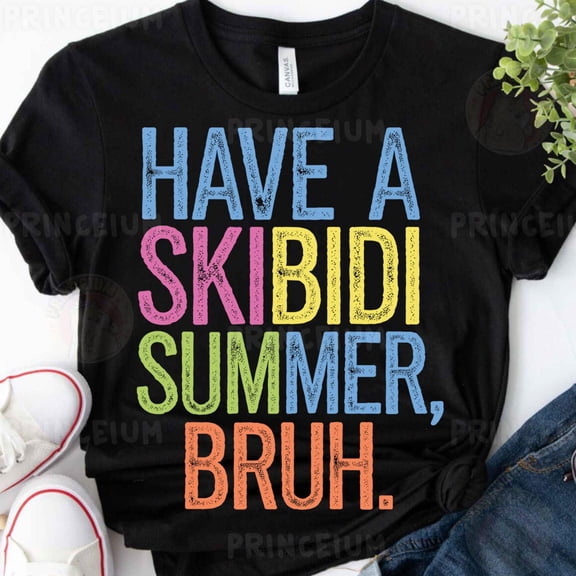 Vintage Have A Skibidi Summer Bruh, Last Day Of School, Bruh We Out Teacher Colorful Trendy, Summer Graphic, Summer Vibes - Perfect Gifts For Everyone