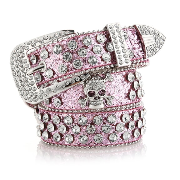 Vintage Skull Buckle Waist Belts for Women Wide Buckle Belt for Cowboy Cowgirl Strap Female Jeans Skirt Waistband