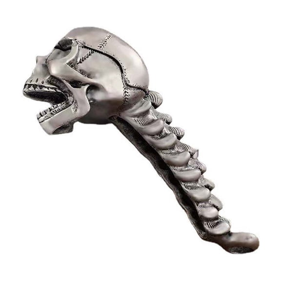Vintage Skull Spine Bottle Opener, Gothic Skeleton Head Beer Opener, Halloween Bar Accessory, Gift for Beer Lovers and Gothic Collectors