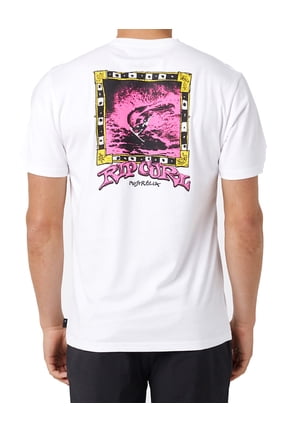 Vintage Slash Short Sleeve T-Shirt [Optical White]