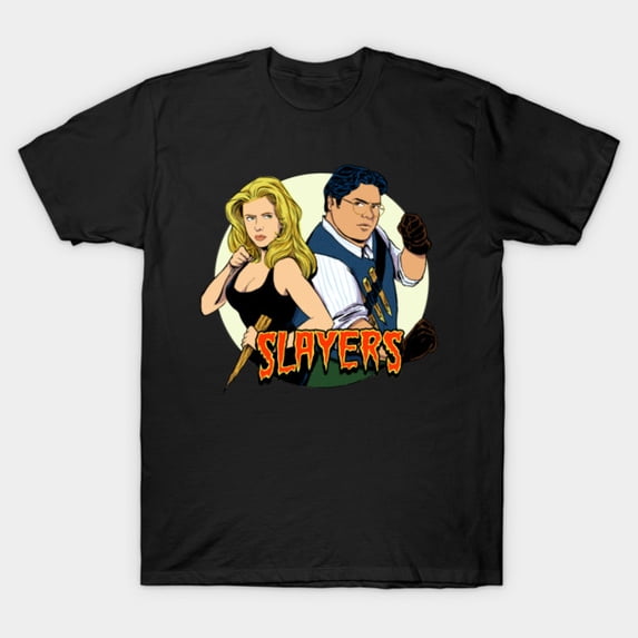 Vintage Slayers Buffy The Vampire Slayer 90s Retro Horror Unisex T-Shirt, for men & women, up to size 5XL