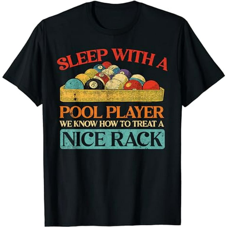 Funny billiards shirts top