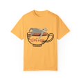 thumbnail image 1 of Vintage Sloffee Coffee Enthusiasts Graphic Gift | Cute Caffeinated Sloths Gags Men Womens Unisex Garment-Dyed T-shirt, 1 of 4