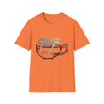 thumbnail image 1 of Vintage Sloffee Coffee Enthusiasts Graphic Gift | Cute Caffeinated Sloths Gags Men Womens Unisex Softstyle T-Shirt, 1 of 4