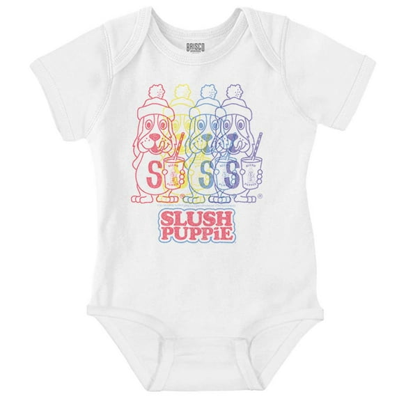 Vintage Slush Puppie Retro Cartoon Romper Boys or Girls Infant Baby Brisco Brands 18M