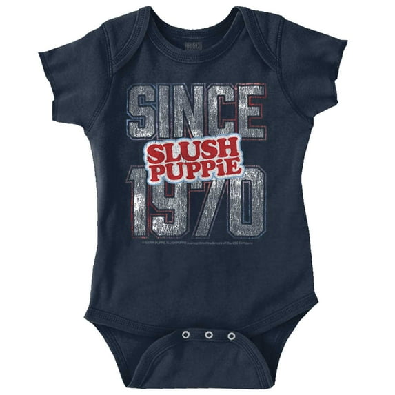 Vintage Slush Puppie Since 1970 Retro Romper Boys or Girls Infant Baby Brisco Brands 12M
