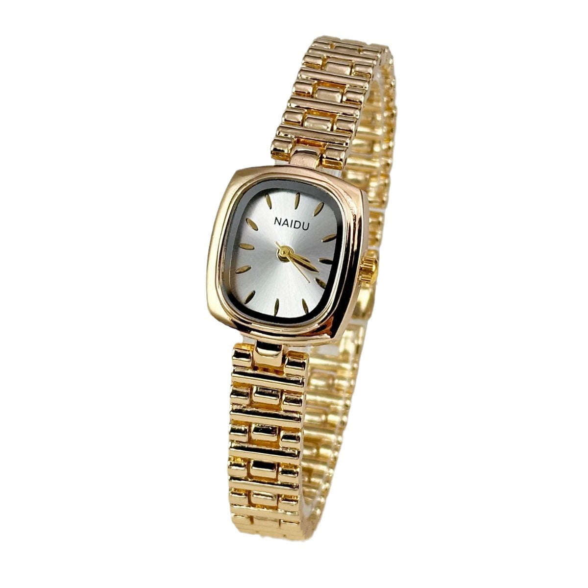 Vintage Small Gold Watch for Women Quartz Fashion Niche Hot Style — free download