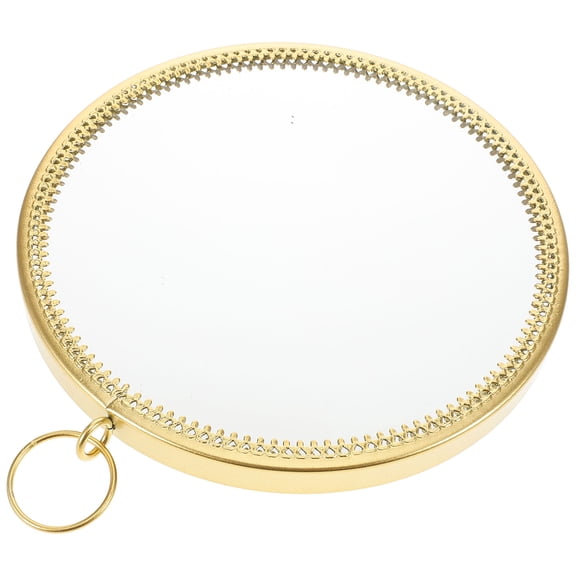 Vintage Small Wall Mirror for Vanity, Cosmetic, and Wall Mounted Use – Decorative Hanging Mirror for Home and Bathroom