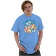 thumbnail image 1 of Vintage Smurf Just Be Cool Mushrooms Men's Graphic T Shirt Tees Brisco Brands L, 1 of 6