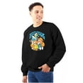 thumbnail image 1 of Vintage Smurf Just Be Cool Mushrooms Sweatshirt for Men or Women Brisco Brands S, 1 of 6