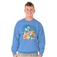 thumbnail image 1 of Vintage Smurf Just Be Cool Mushrooms Sweatshirt for Men or Women Brisco Brands X, 1 of 6