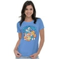thumbnail image 1 of Vintage Smurf Just Be Cool Mushrooms Women's T Shirt Ladies Tee Brisco Brands 3X, 1 of 6