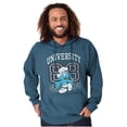 thumbnail image 1 of Vintage Smurf University Varsity Hoodie Sweatshirt Women Men Brisco Brands S, 1 of 4