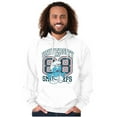 thumbnail image 1 of Vintage Smurf University Varsity Unisex Plus Size Hoodie Brisco Brands 4X, 1 of 5