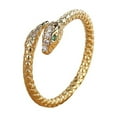 thumbnail image 1 of Vintage Snake Shape Adjustable Women Jewellery K3L9, 1 of 7