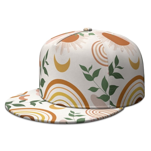 Vintage Snapback Hat for Men & Women - Antique Lovers Baseball Cap with Worn-Out Effect, Adjustable Flat Brim, Rustic Style