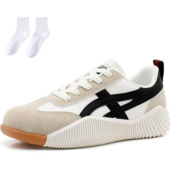 Vintage Sneakers Women Arch Support Relieve Foot Pain Perfect Walking Shoes Orthopedic Sneakers Ultra-Comfortable Non-Slip Wide Toe Athletic Shoes