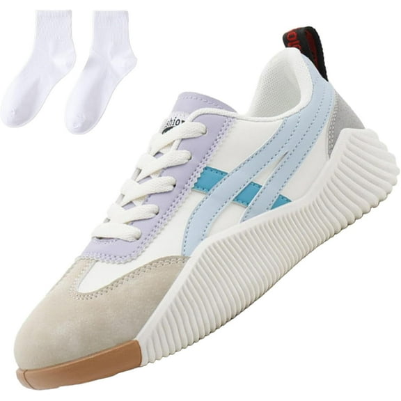 Vintage Sneakers Women Arch Support Relieve Foot Pain Perfect Walking Shoes Orthopedic Sneakers Ultra-Comfortable Non-Slip Wide Toe Athletic Shoes