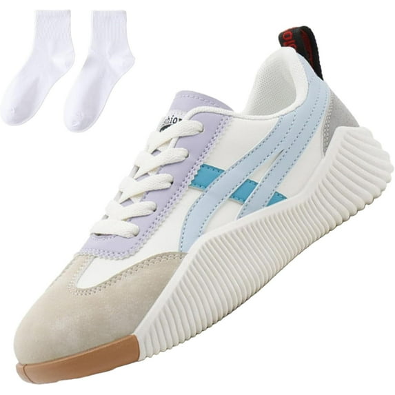 Vintage Sneakers Women Arch Support Relieve Foot Pain Perfect Walking Shoes Orthopedic Sneakers Ultra-Comfortable Non-Slip Wide Toe Athletic Shoes