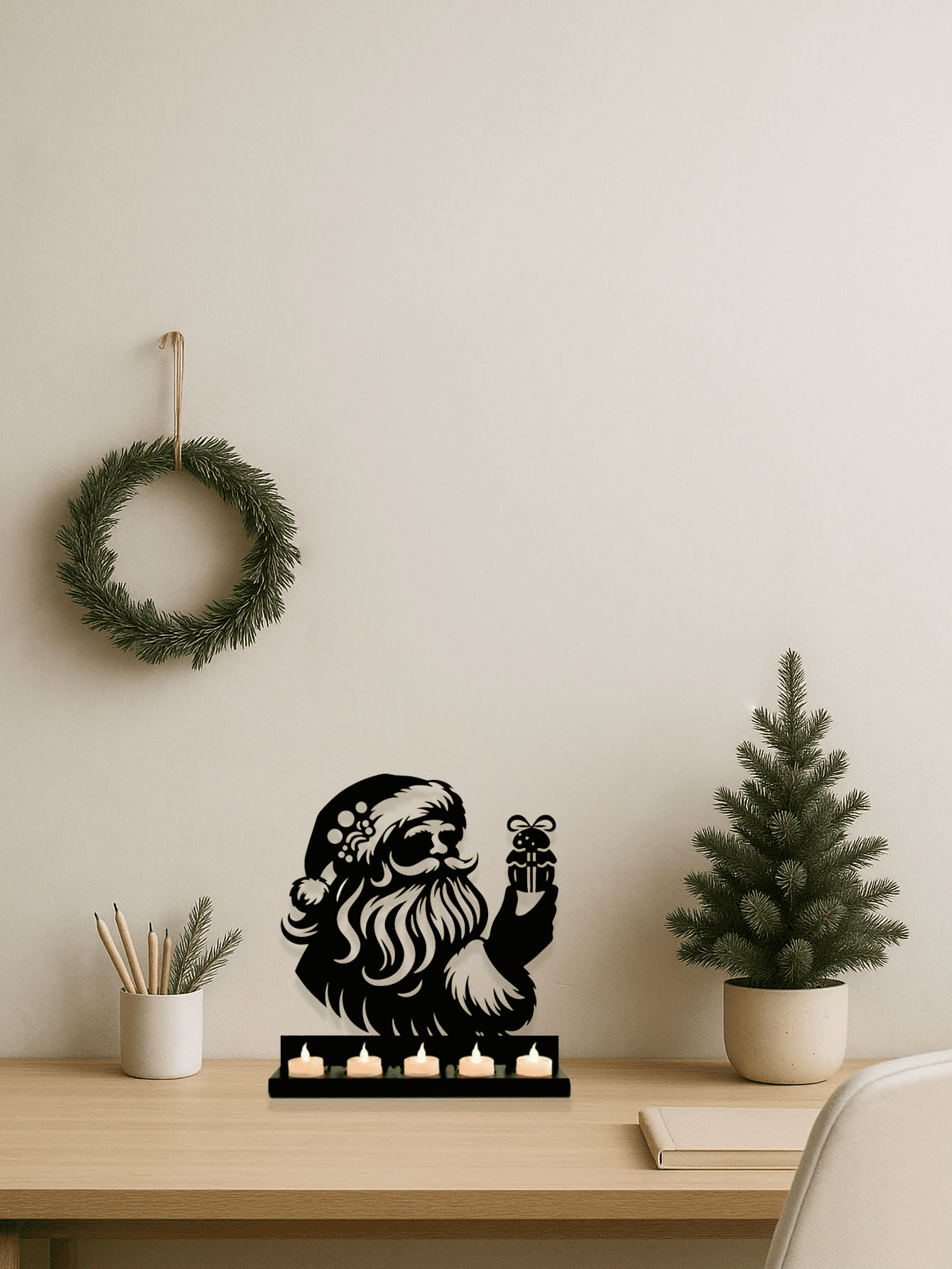 Vintage Snowman Elk iron Wall Art Farmhouse Christmas Living Room Bedroom Entryway Decor