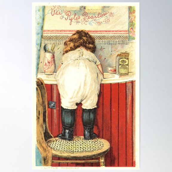 Vintage Soap Advertising Poster Poster Wall Art, Modern Wall Decor For Living Room Bedroom, 12x18 UNFRAMED