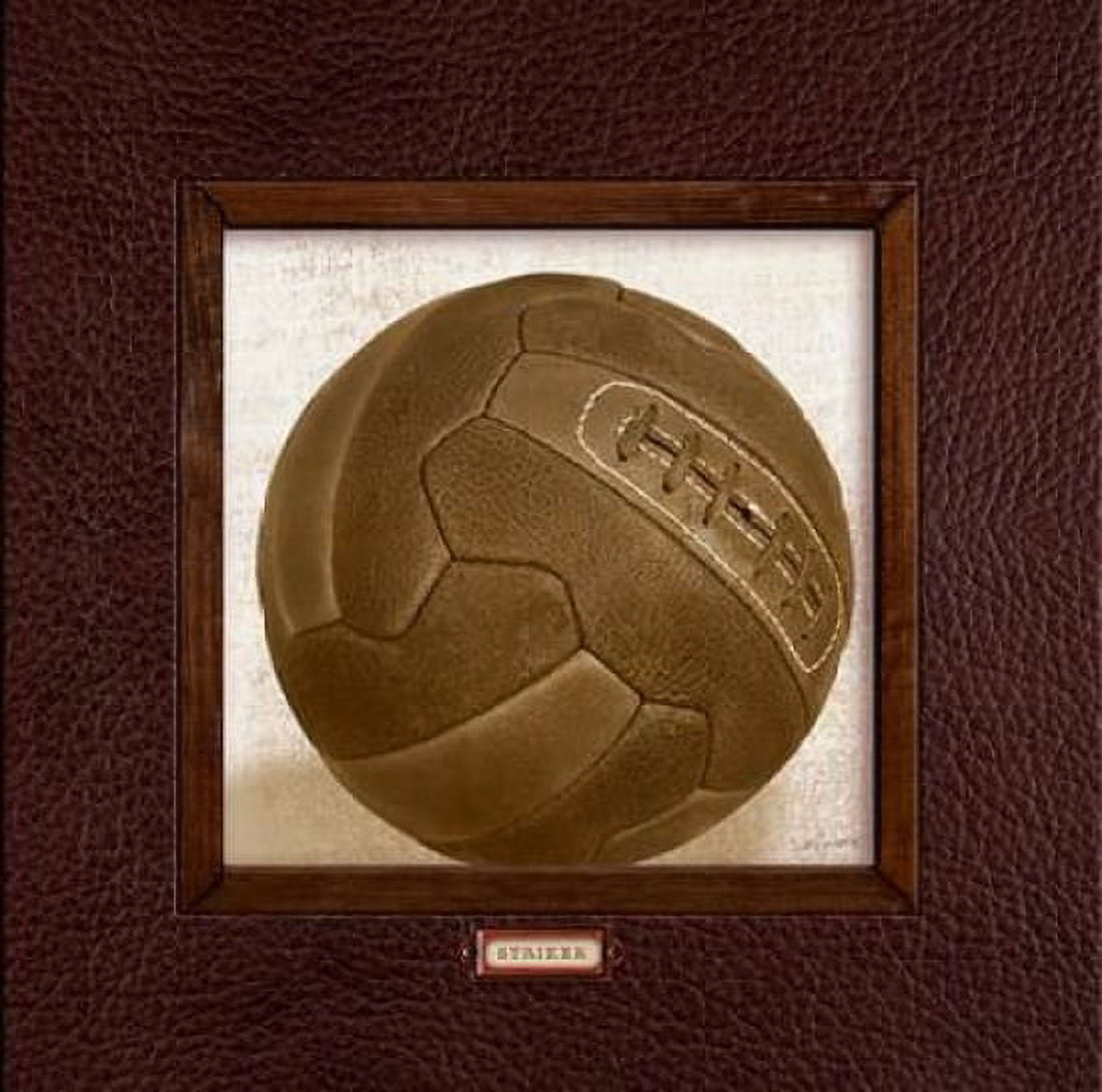 Vintage Soccer Canvas Art - Sam Appleman (24 x 24)