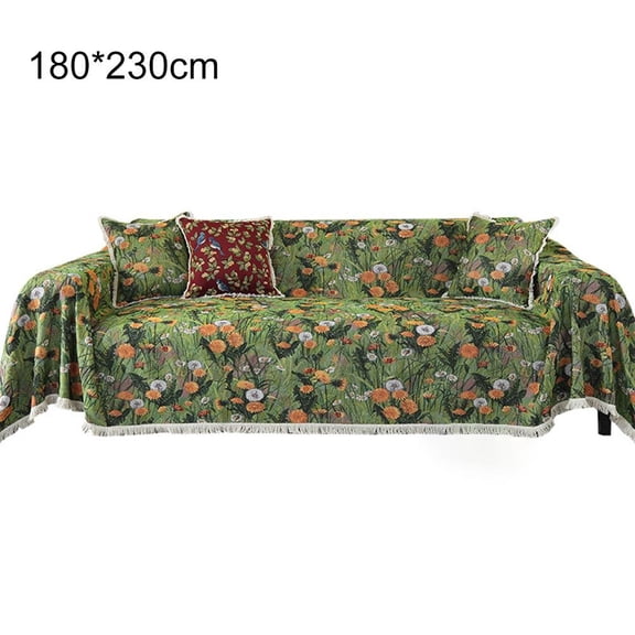 Vintage Sofa Cover: Non-Slip, Washable & Multi-Size for All Seasons!