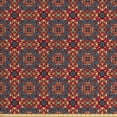 thumbnail image 1 of Ambesonne Vintage Fabric by the Yard Upholstery, Colorful Inspired, 5 Yards, Multicolor, 1 of 4