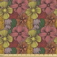 thumbnail image 1 of Vintage Sofa Upholstery Fabric by the Yard, Retro Colored Art Inspired by Floral Nature Romantic Blooms of Various Flowers, Decorative Fabric for DIY and Home Accents, Multicolor by Ambesonne, 1 of 5