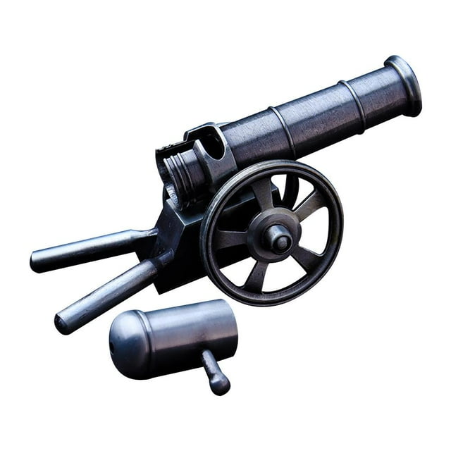Vintage Solid,Brass Field Cannon Great Display- K4G3