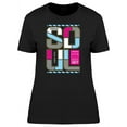 thumbnail image 1 of Vintage Soul Graphic T-Shirt Women -Image by Shutterstock, Female Large, 1 of 2