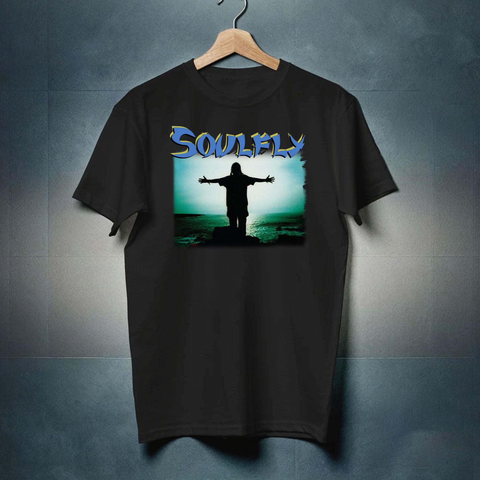 SOULFLY Tシャツ Soulfly / ソウルフライ - Totem Tシャツ (ブラック) | Tシャツ