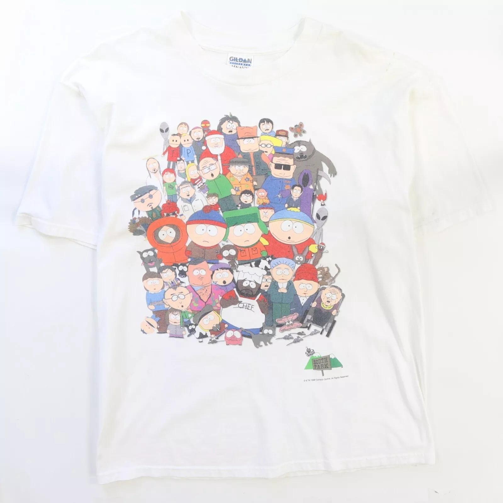 Vintage South Park Comedy Central T-Shirt Size XL Cartoon TV Show 