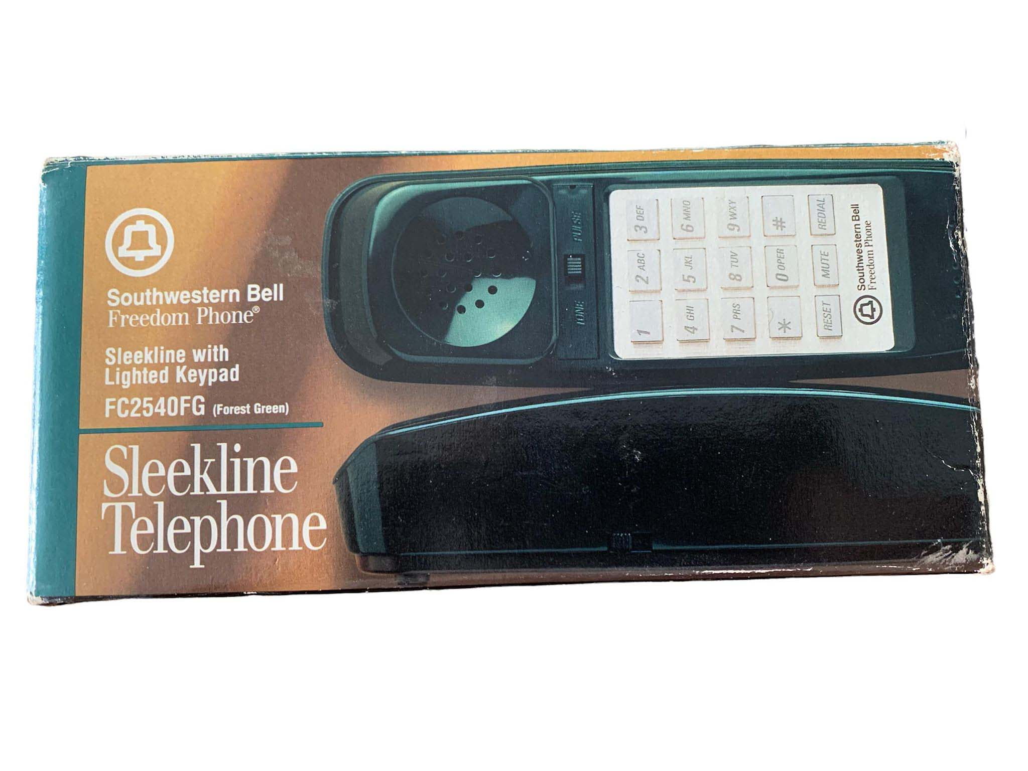 Southwestern Bell 90s バングル USA VINTAGE VTG SouthWestern Bell Telephone Beige Freedom Phone Corded