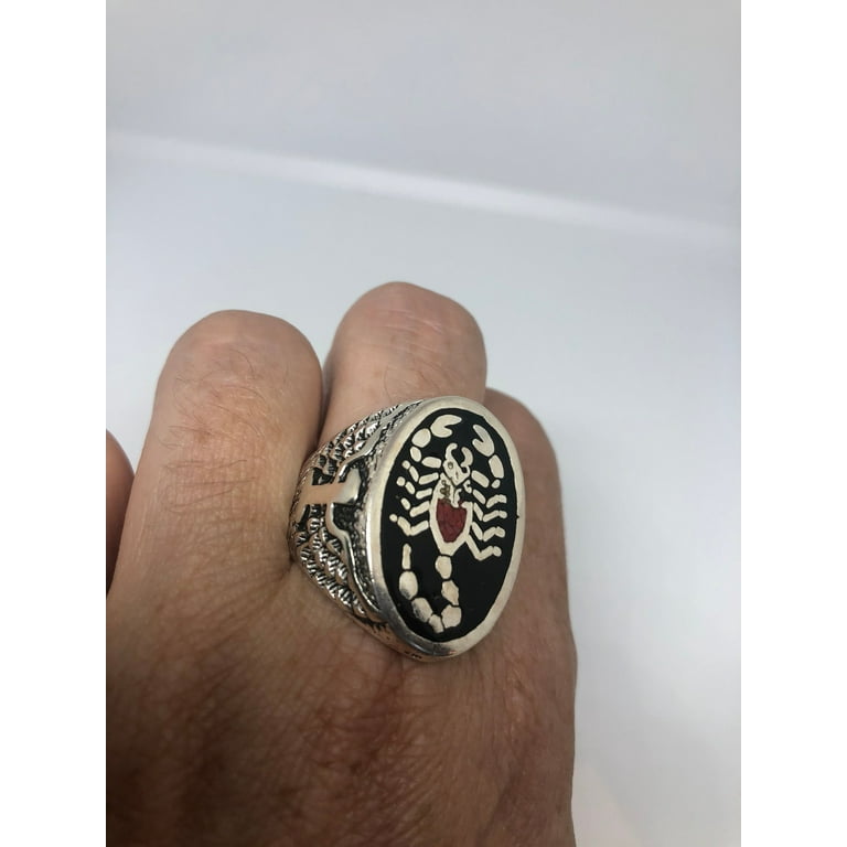 Real scorpion ring hot sale
