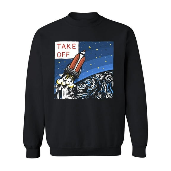 Vintage Space Exploration  Sweatshirt Men -Image by Shutterstock, Male 3X-Large
