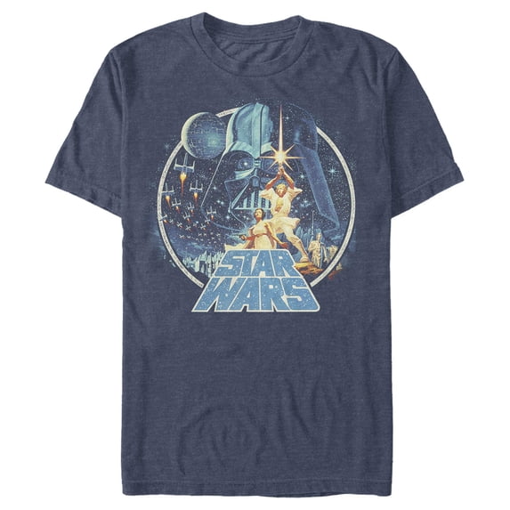 Vintage Space-Themed Graphic T-Shirt for Young Men - Perfect for Sci-Fi Fans