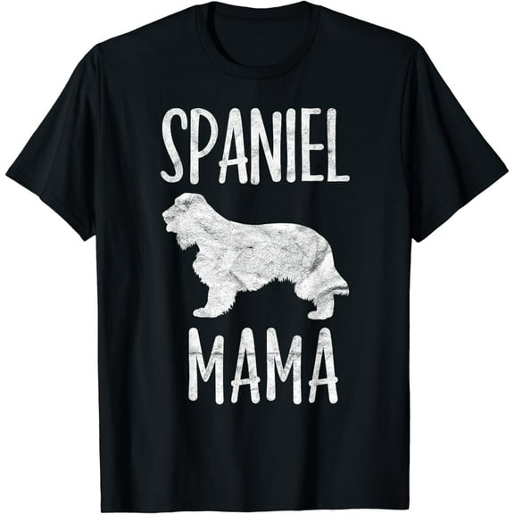 Vintage Spaniel Mom Gift Dog Owner English Cocker Pet Mother T-Shirt