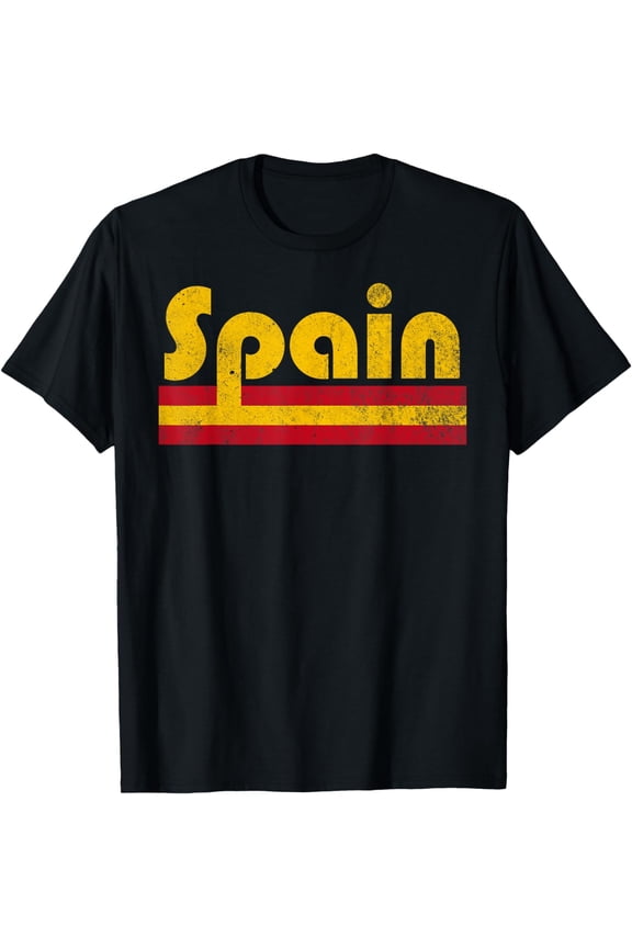 Vintage Spanish Flag Spain Pride Roots Heritage, Gift T-Shirt mens t hirt men，black，women，misfits，journey ，boys