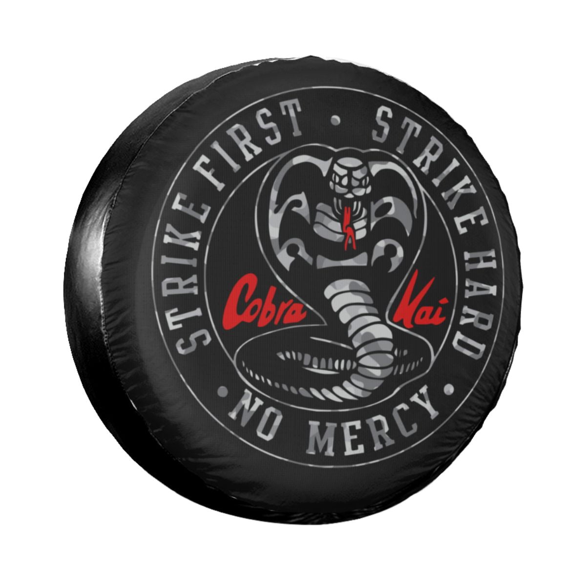 Vintage Spare Tire Cover Bag Pouch for Jeep Pajero Karate Kid Strike