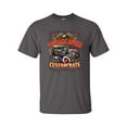 thumbnail image 1 of Vintage Speed Custom Rats Guts and Glory Rat Rod Adult Unisex Short Sleeve T-shirt, Charcoal- 3XL, 1 of 4