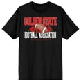 thumbnail image 1 of Vintage Sport Golden State Football Association Men's Black T-Shirt-Medium, 1 of 4