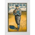 thumbnail image 1 of Vintage Sports 11x14 White Modern Wood Framed Museum Art Print Titled - Mercersburg, 1 of 4