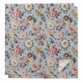 thumbnail image 1 of Vintage Spring Floral Cloth Napkins, Farmhouse Flowers Blue Vintage Washable and Reusable Dinner Napkins Set of 2, Table Napkin for Kitchen Party Birthday Wedding Hotel Housewarming 20"x20", 1 of 9
